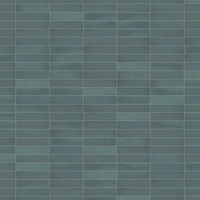 Makoto 2.5" x 10" Matte Ceramic Wall Tile in Arashi Blue