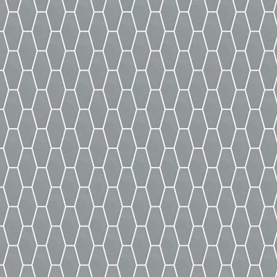 ARTISAN DARK GLOSSY 3X8 ELONGATED HEX